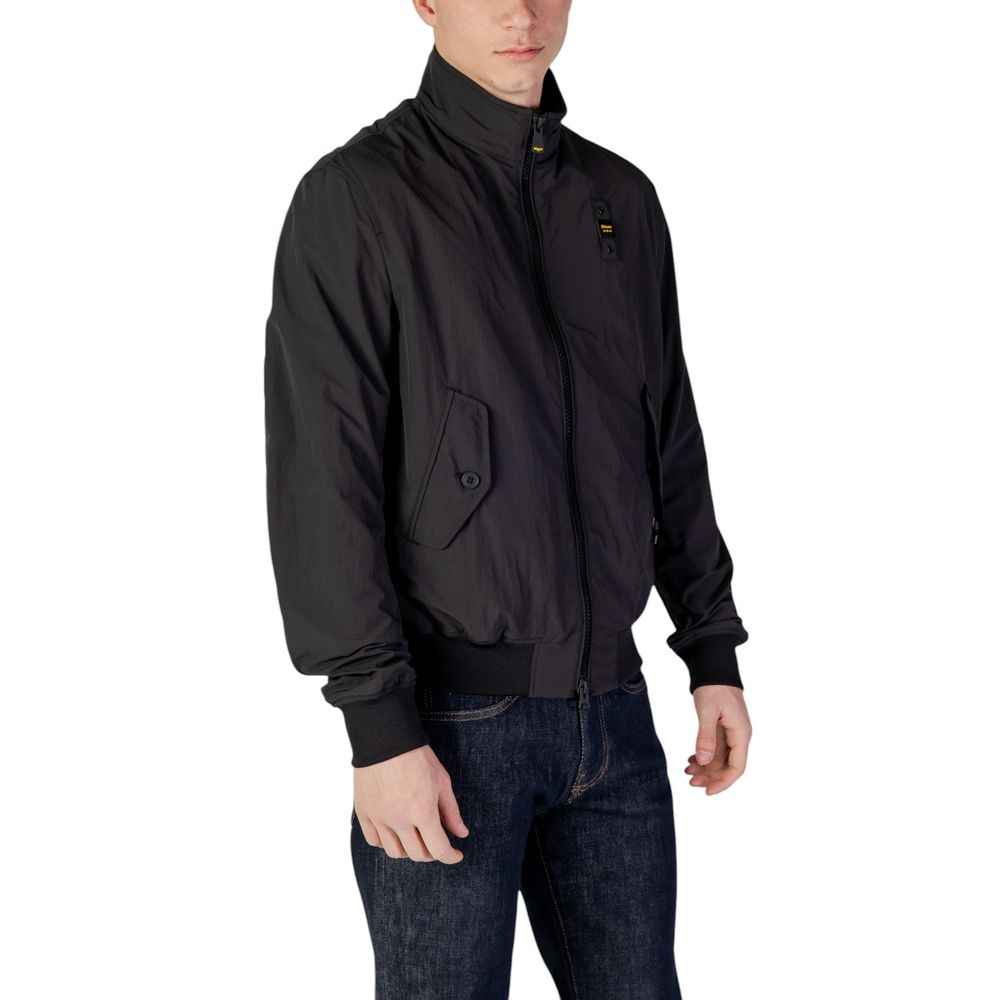 Blauer Black Polyamide Jackets & Coat