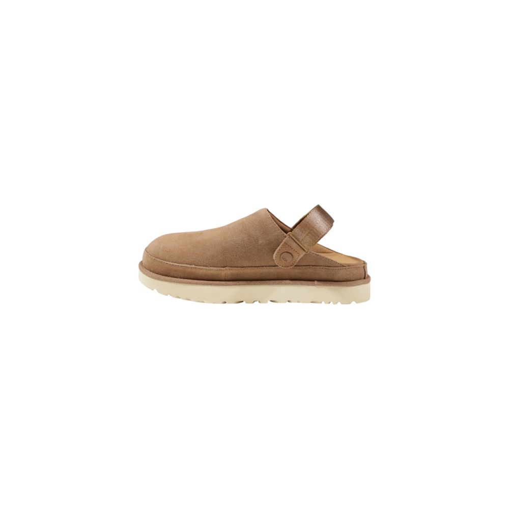 UGG Beige Recycled Polyester Platform Pumps