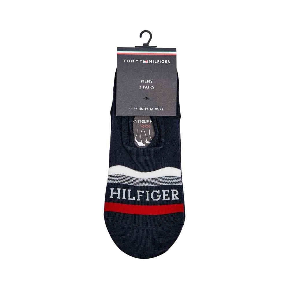Tommy Hilfiger Blue Cotton Sock