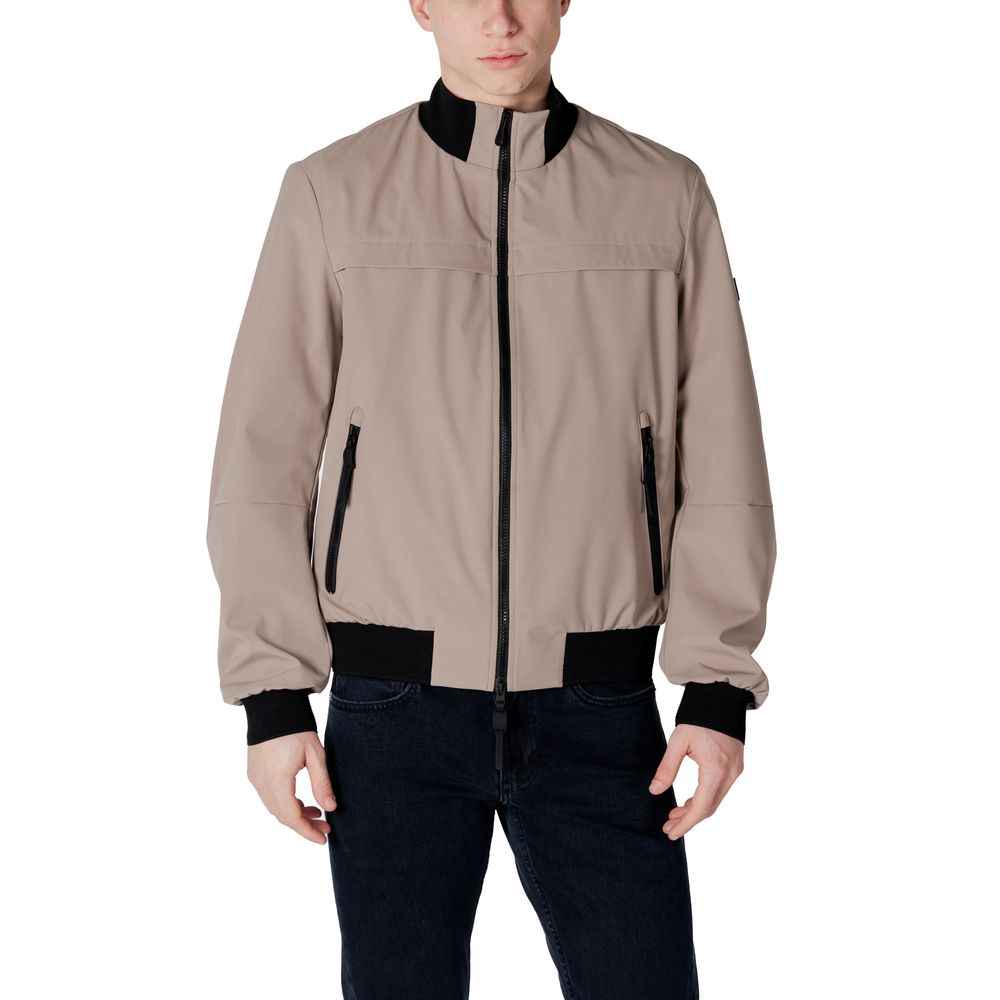 Peuterey Brown Polyester Jackets & Coat