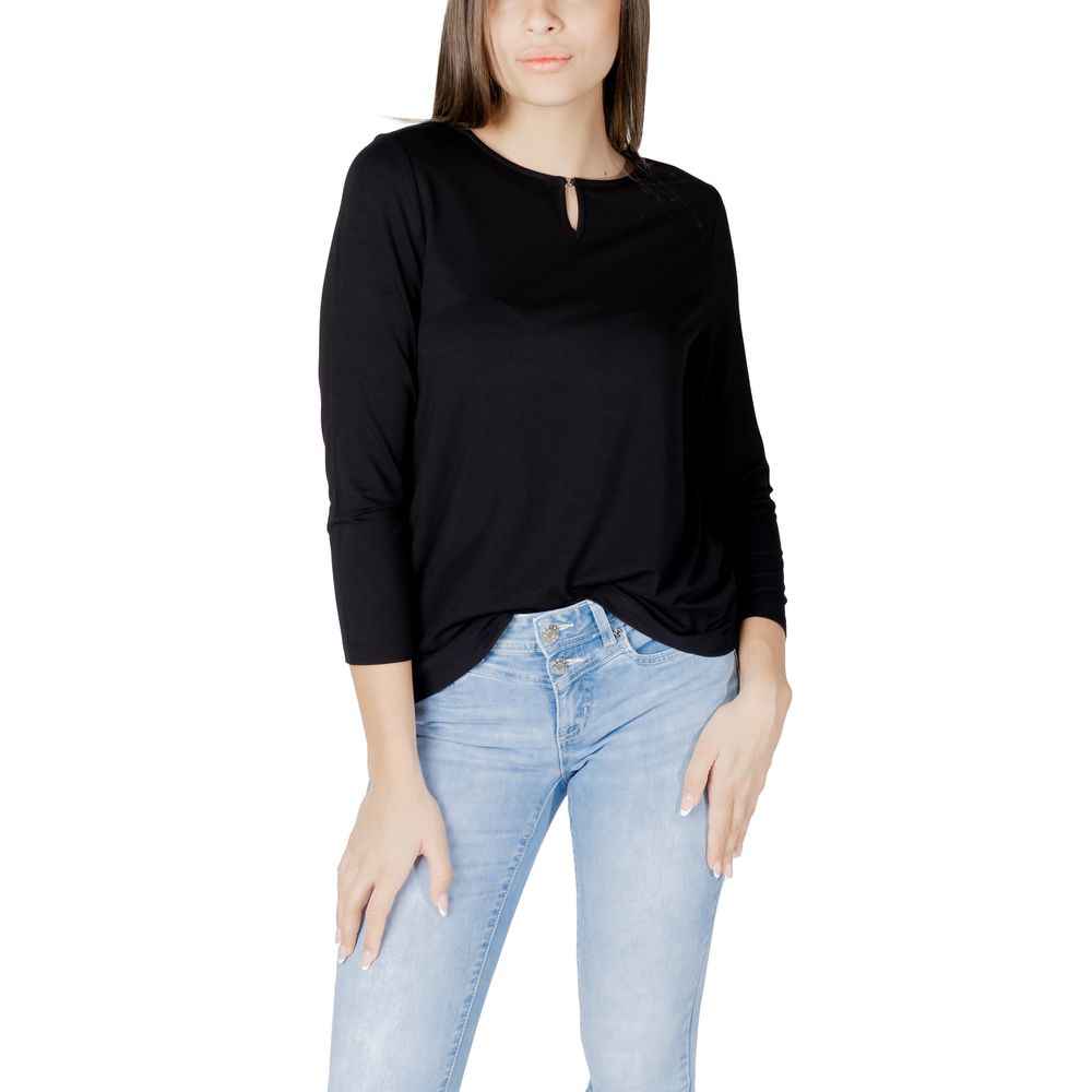 Street One Black Viscose Long Sleeve
