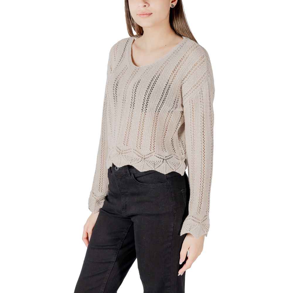 Only Beige Recycled Cotton Sportswear