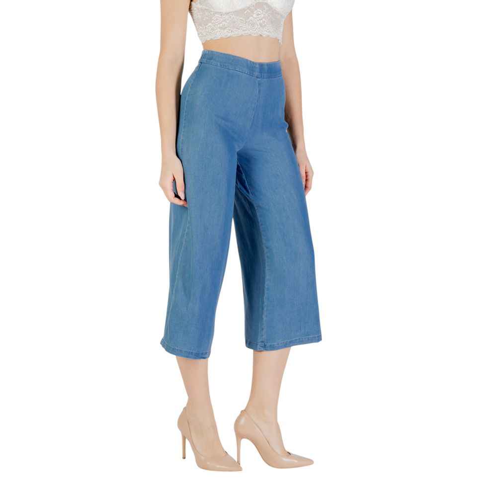 Only Blue Lyocell Cropped Pant