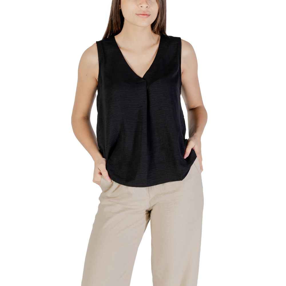 Only Black Recycled Polyester Tank Top