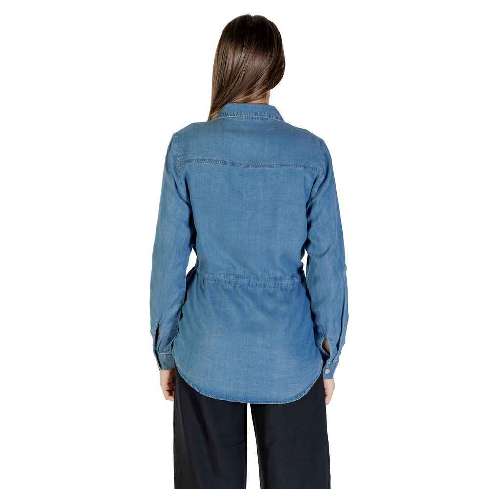 Only Blue Tencel Shirt