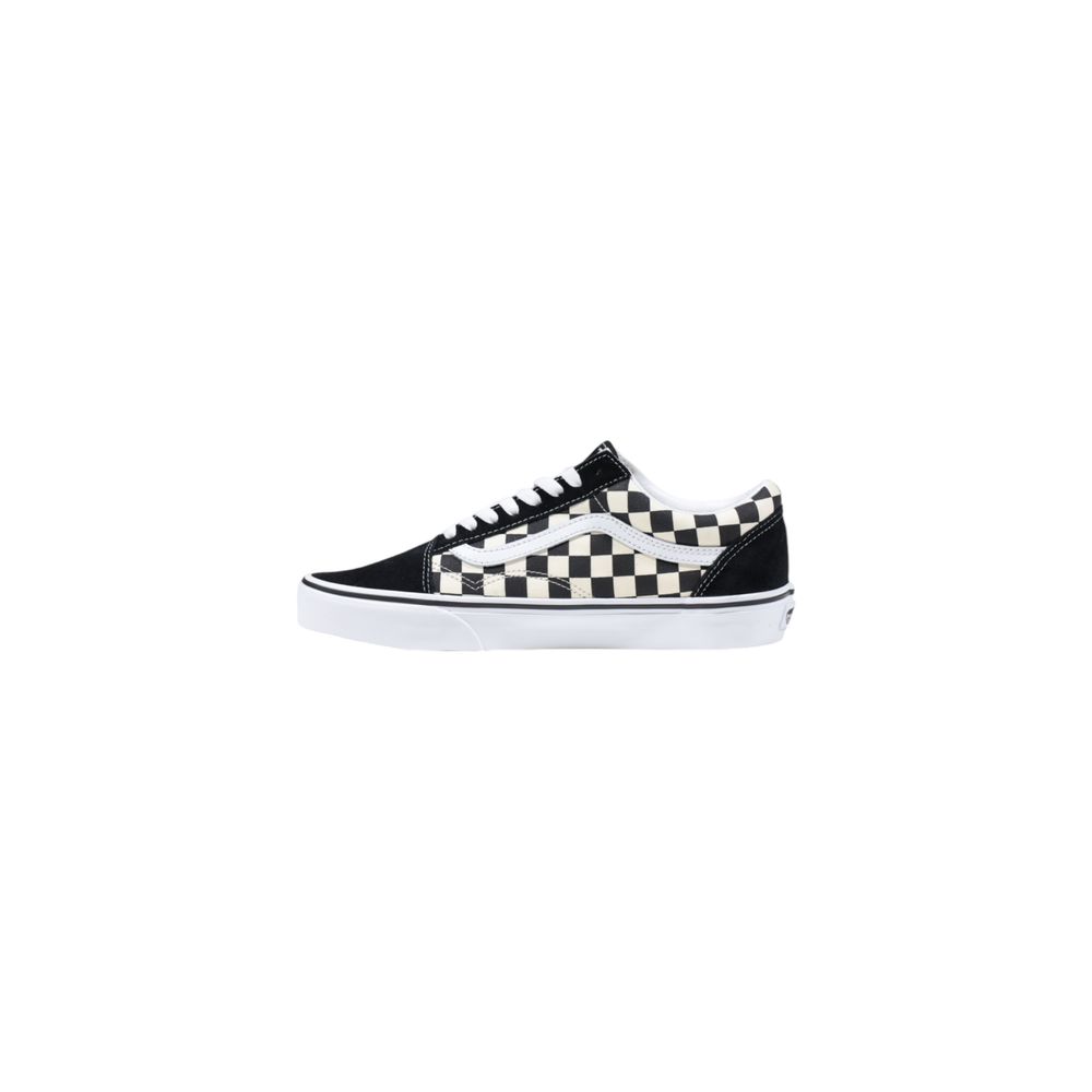 Vans Black And White Fabric Sneaker