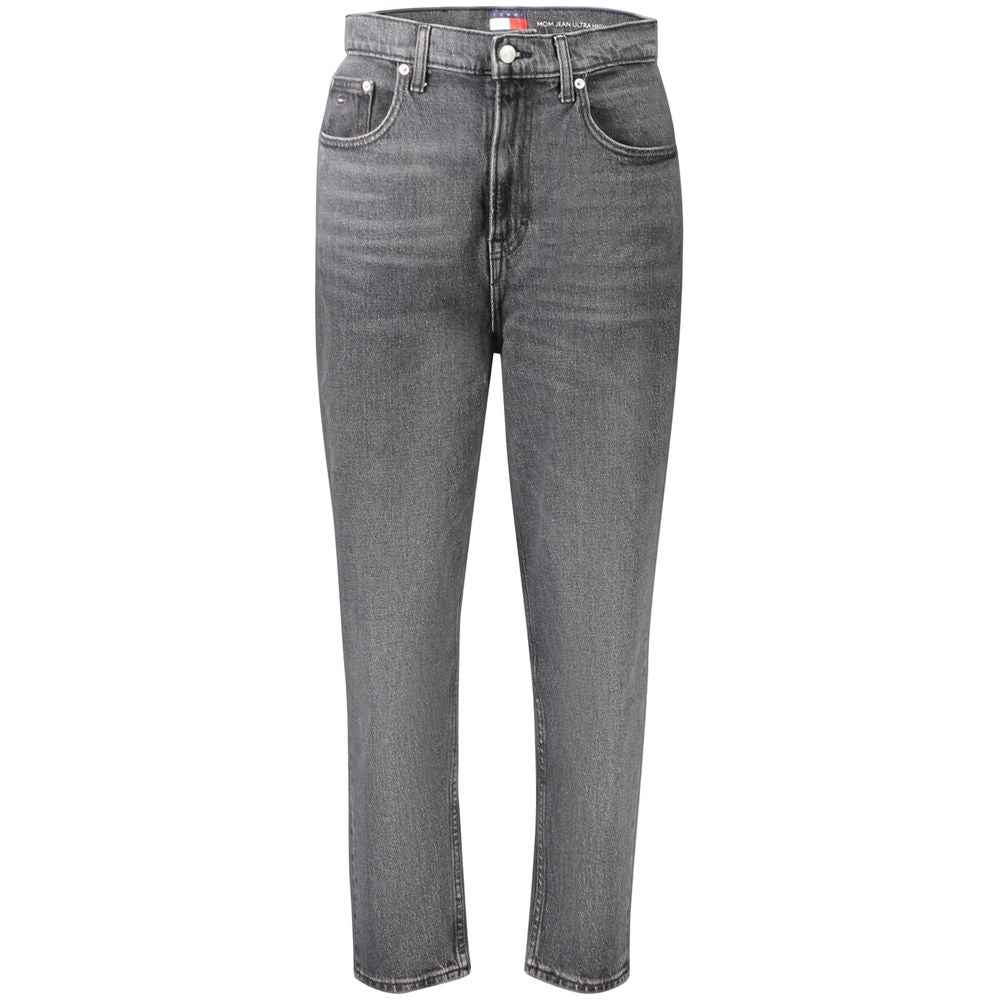 Tommy Hilfiger Black Cotton Women Jeans