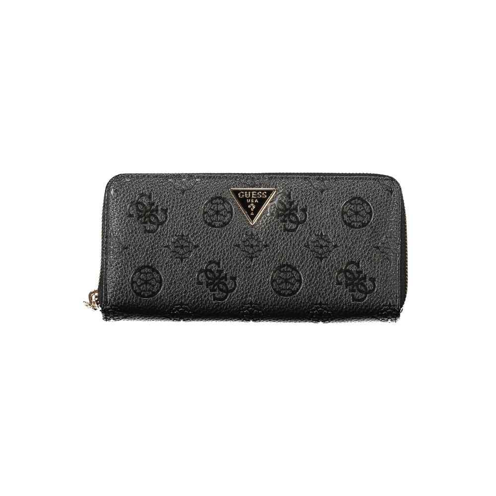 Guess Jeans Black Polyethylene Women Wallet