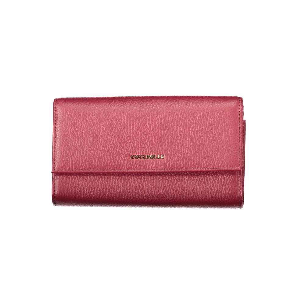 Coccinelle Red Leather Women Wallet