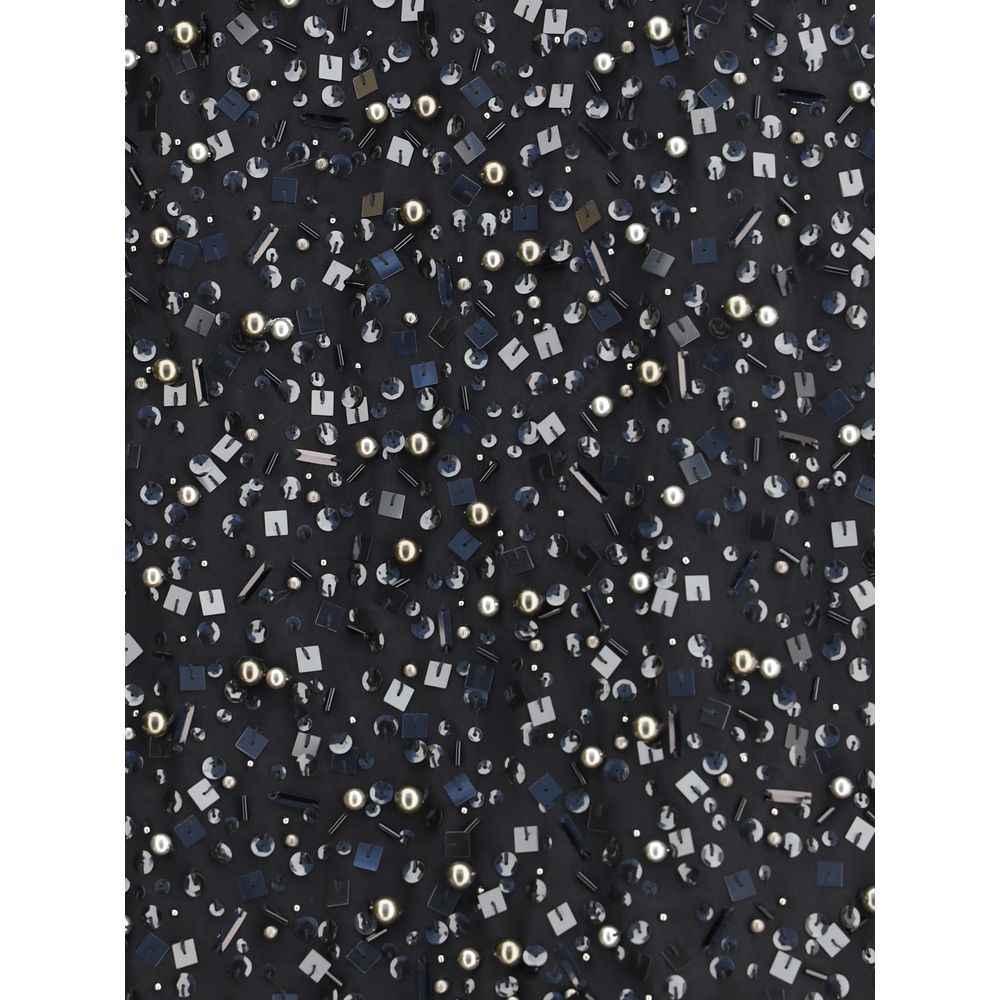 Sacai Sequin Embroidery Skirt