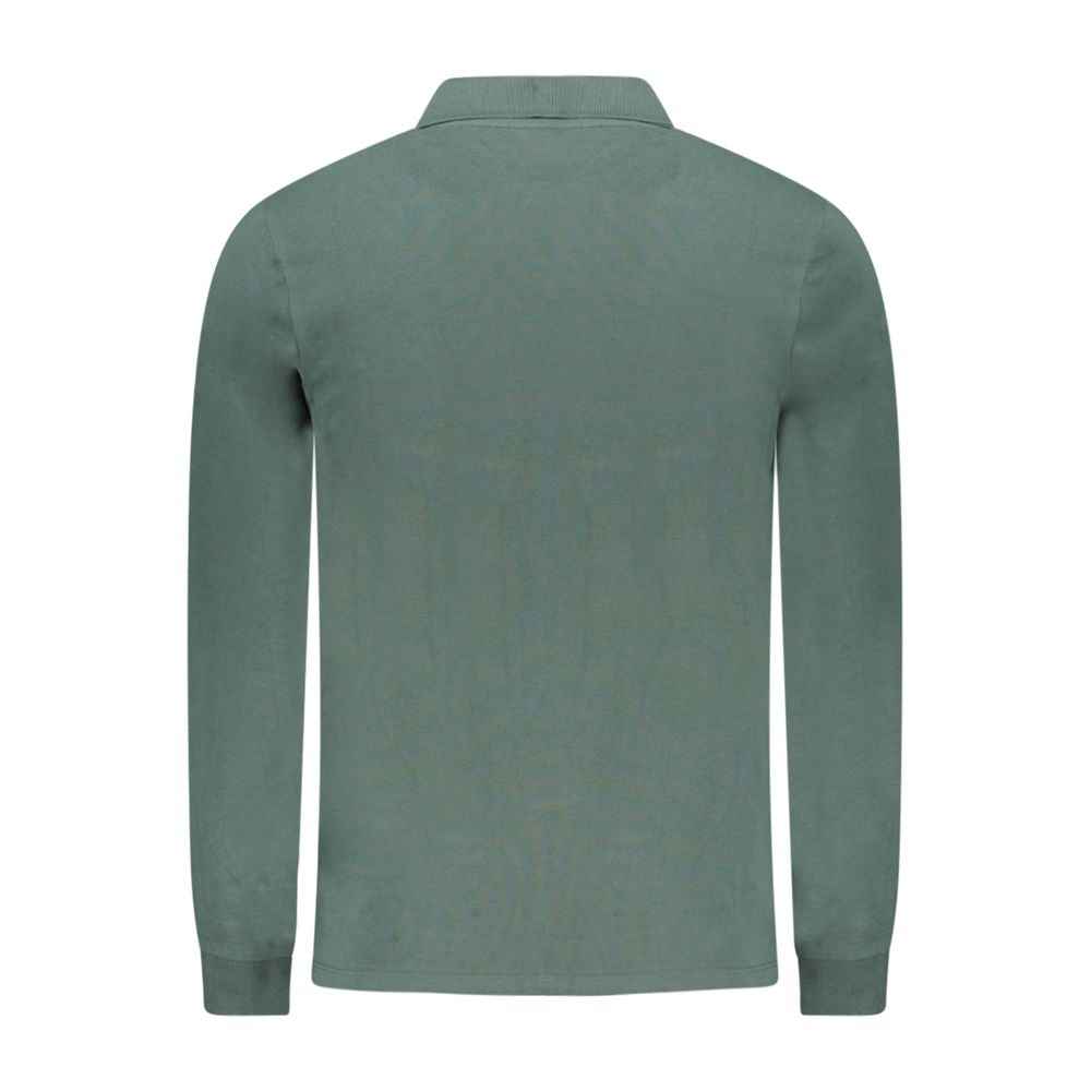 Timberland Green Cotton Men Polo Shirt