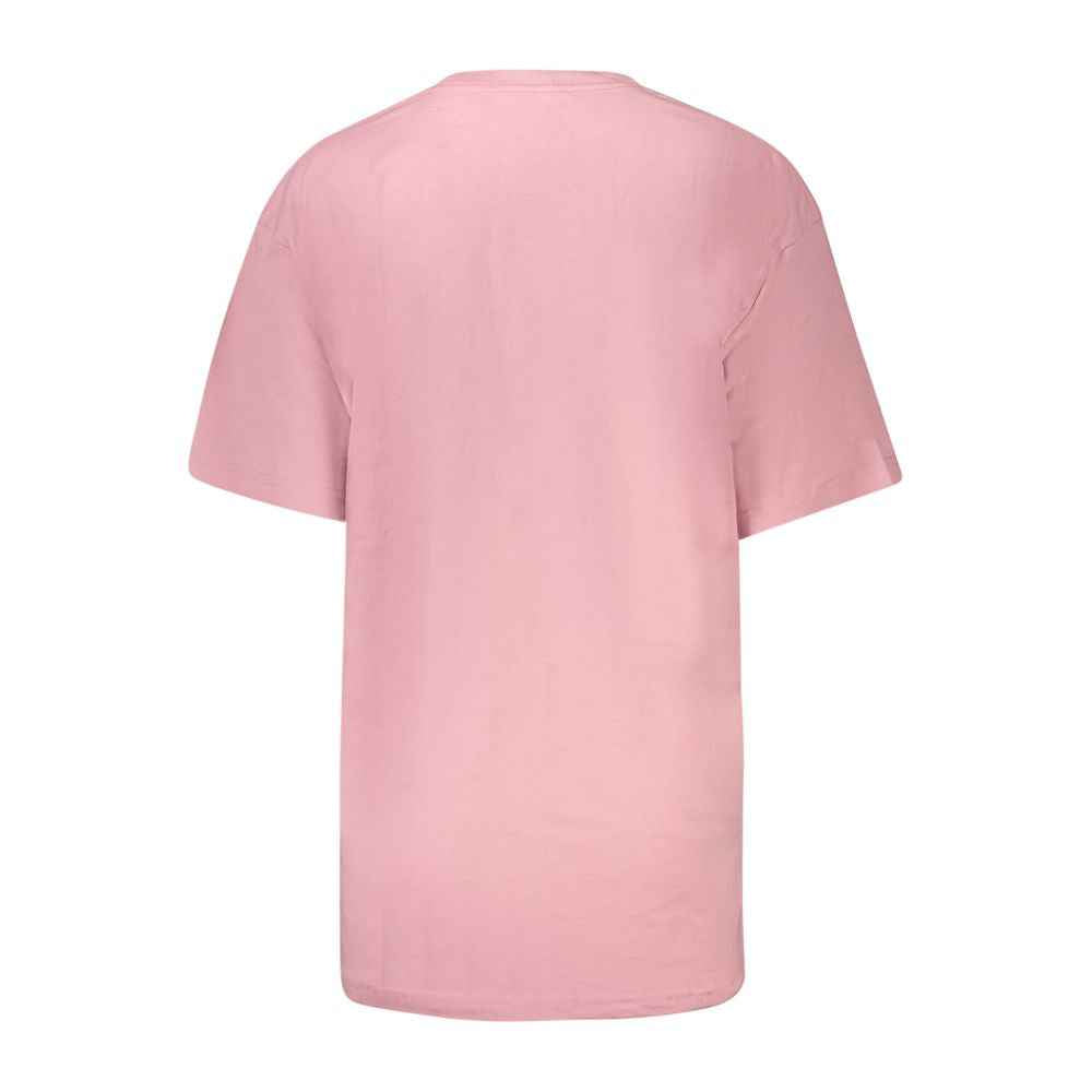 Vans Pink Cotton Women T-Shirt