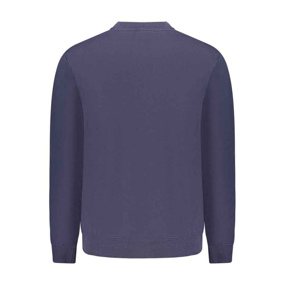 Napapijri Blue Cotton Men Sweater
