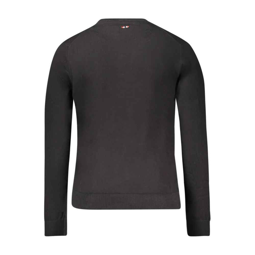 Napapijri Black Cotton Men Sweater