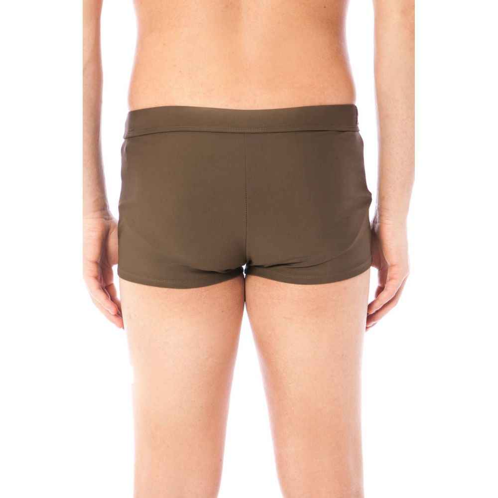 Datch Green Elastane Swimwear