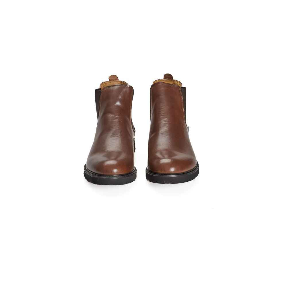 Roberto Pepe Luxury Brown Calfskin Boot