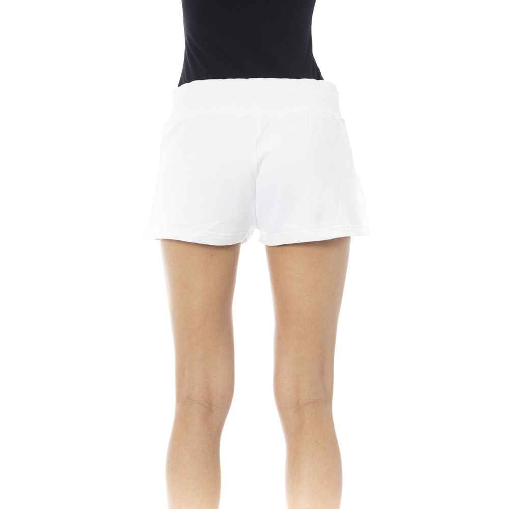 Just Cavalli White Cotton Short