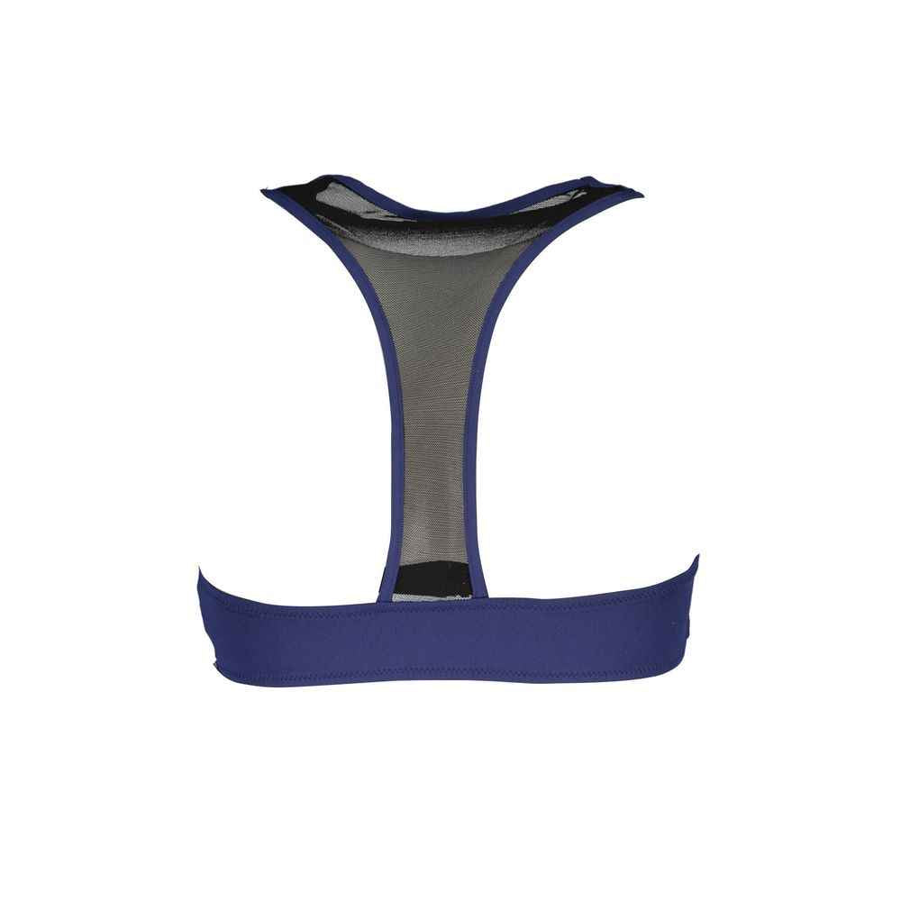 Karl Lagerfeld Blue Elastane Swimwear