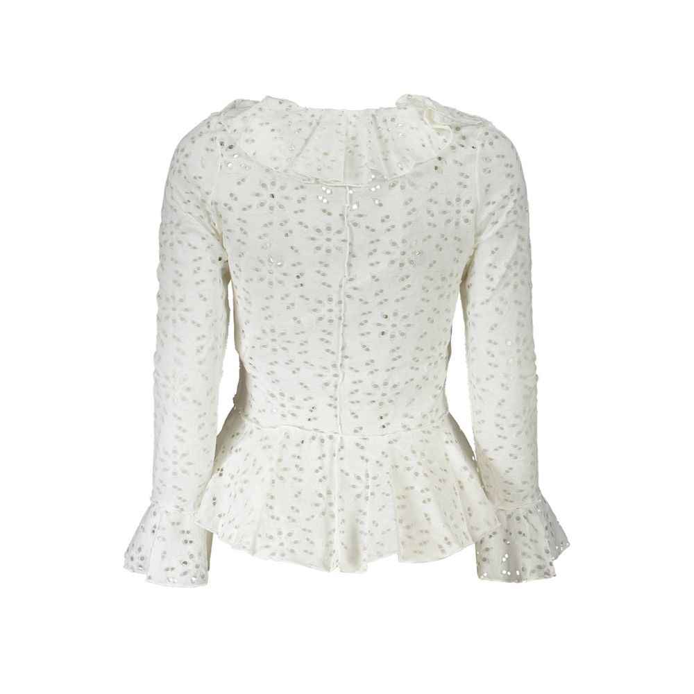 Desigual White Cotton Shirt