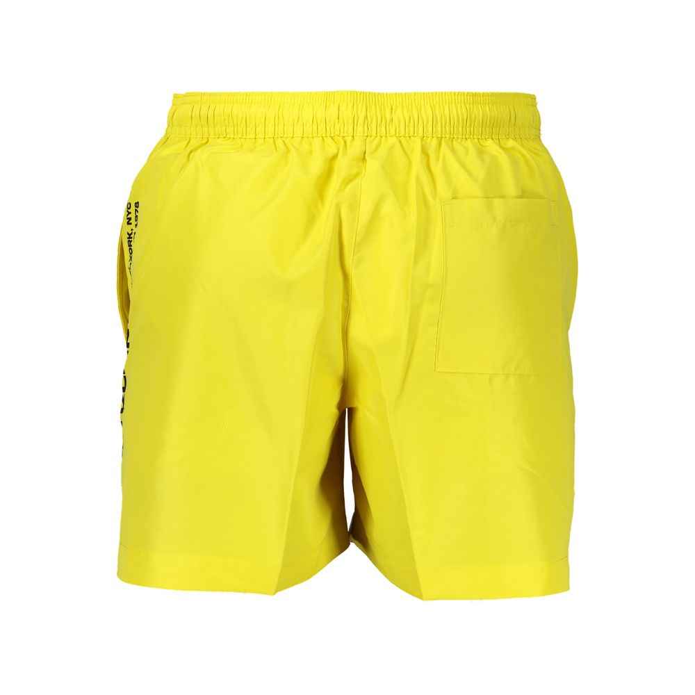 Calvin Klein Yellow Polyester Swimwear