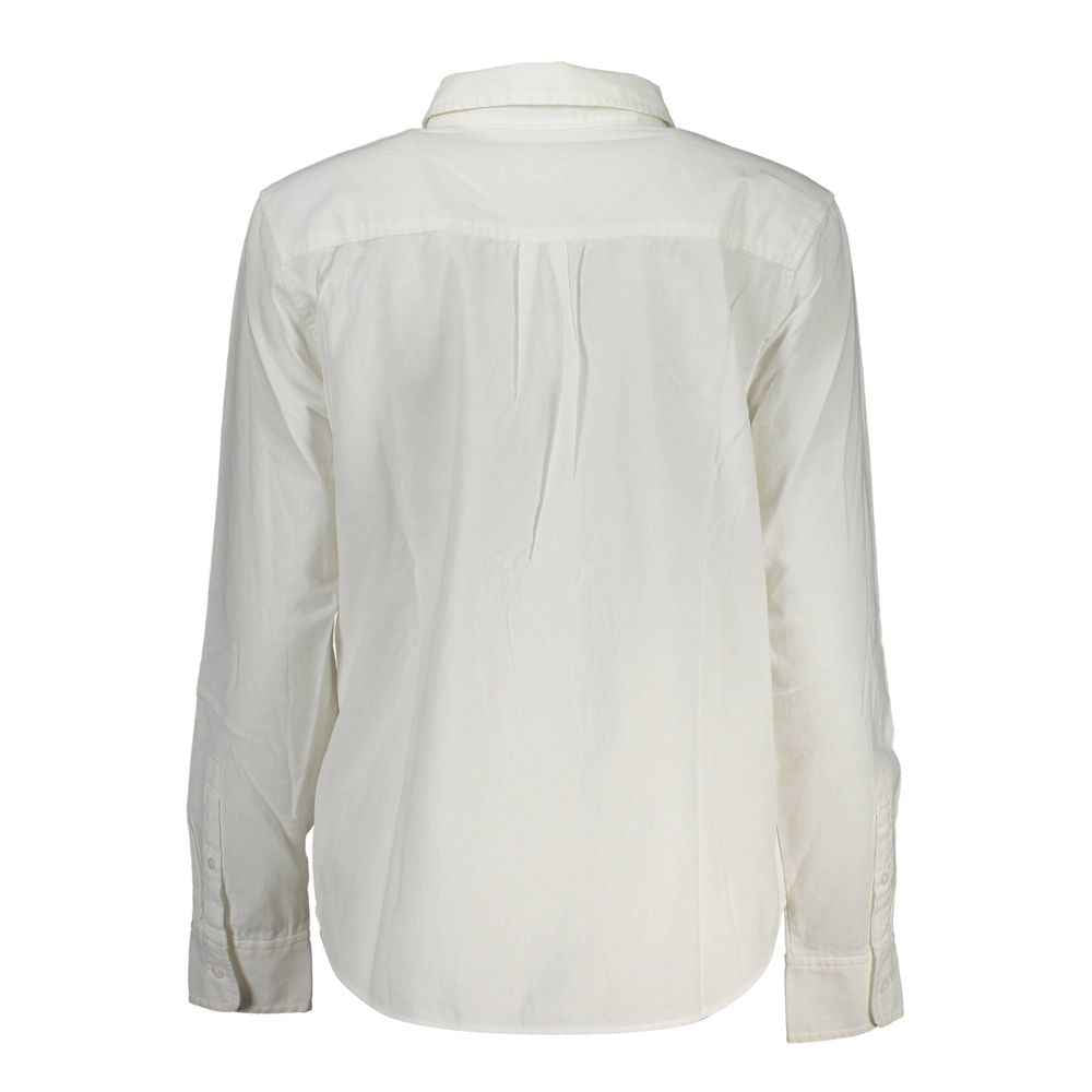 Levi's White Cotton Shirt