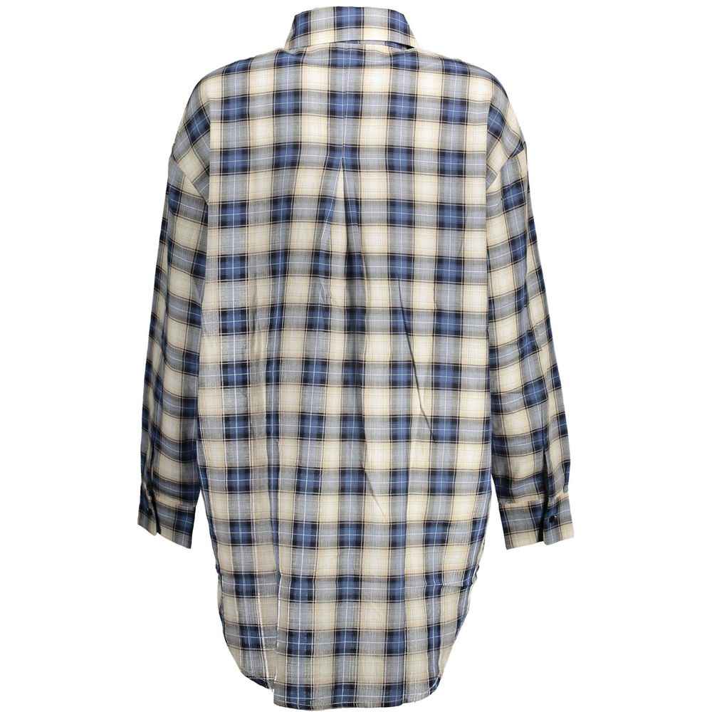 Desigual Blue Cotton Shirt