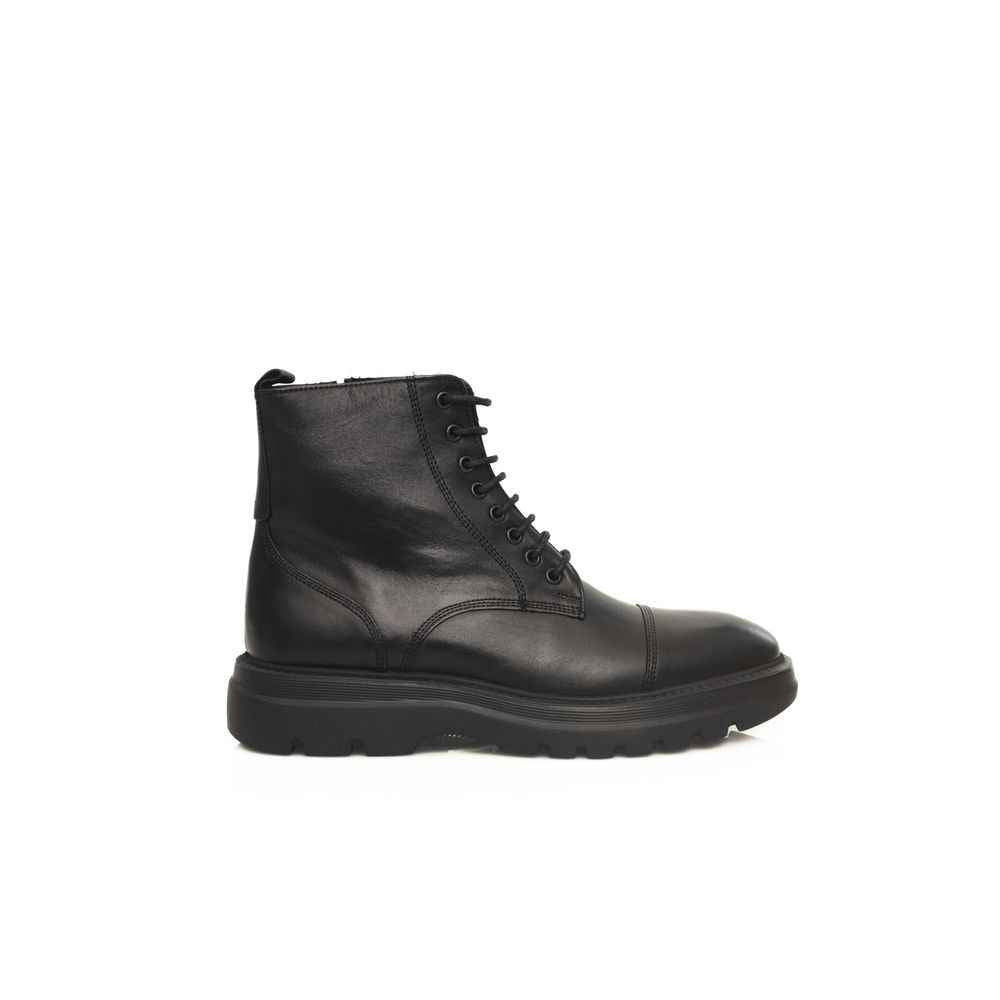 Cerruti 1881 Black Cowhide Boot