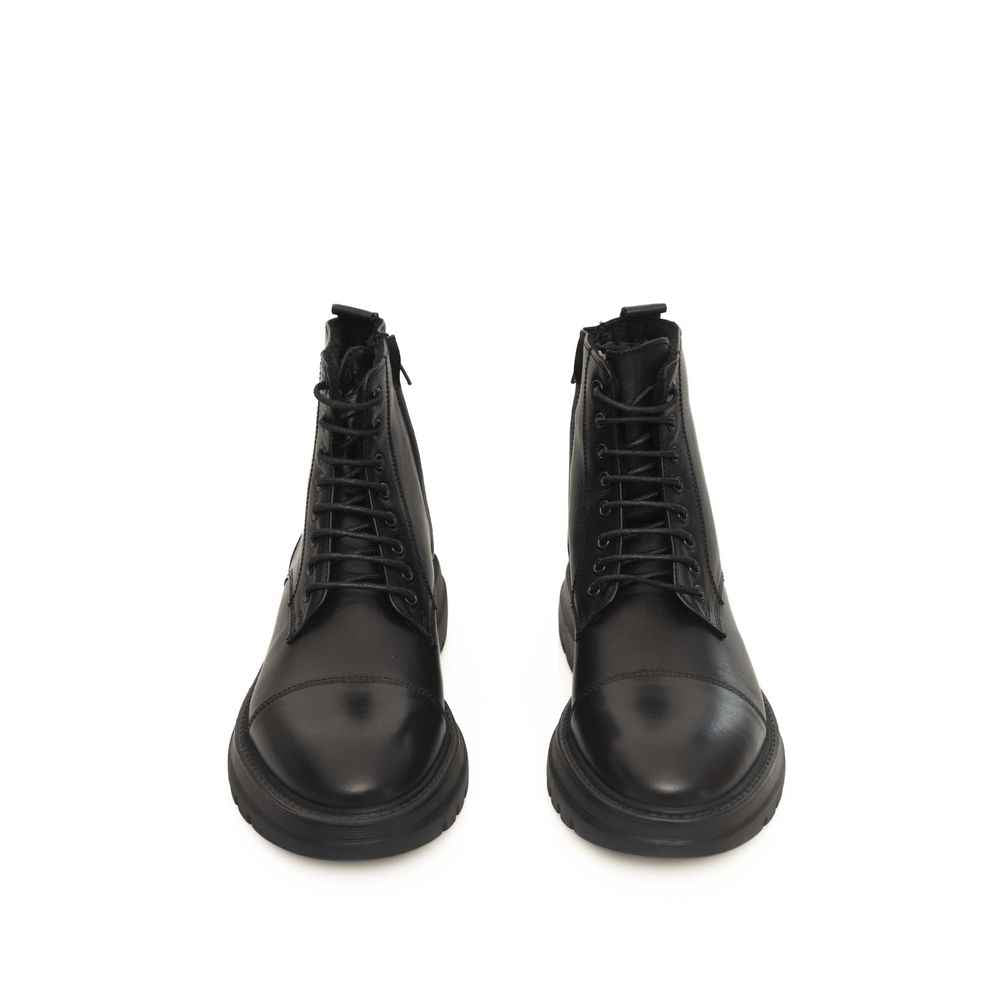 Cerruti 1881 Black Cowhide Boot