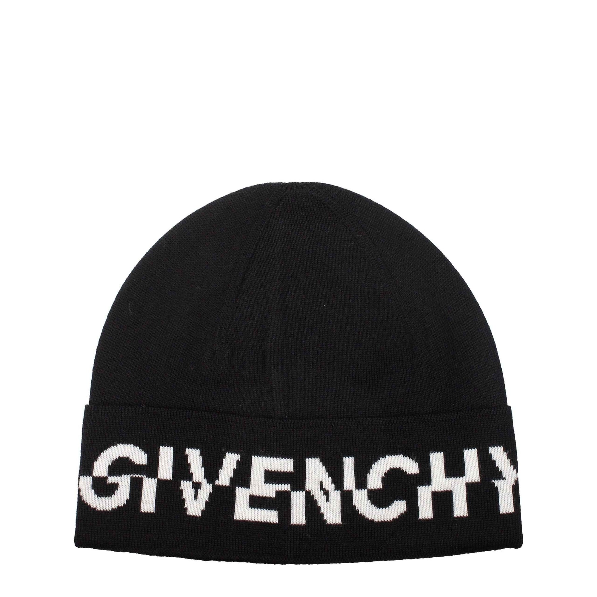 Givenchy Black Wool Beanie