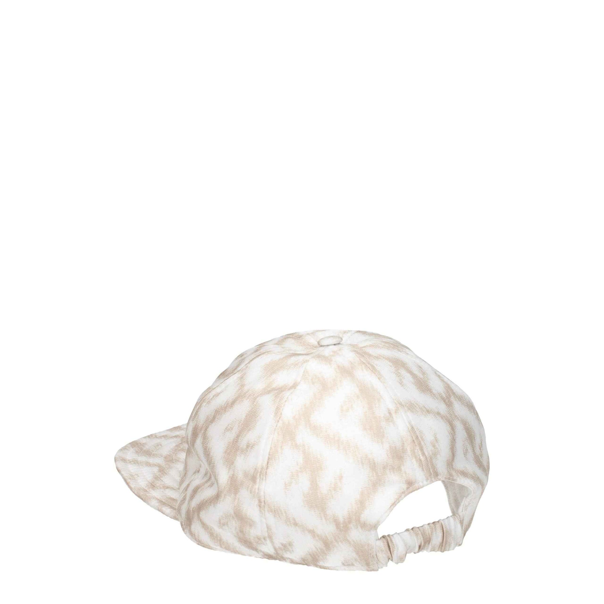 Fendi Beige Silk Caps (Baseball Hat)
