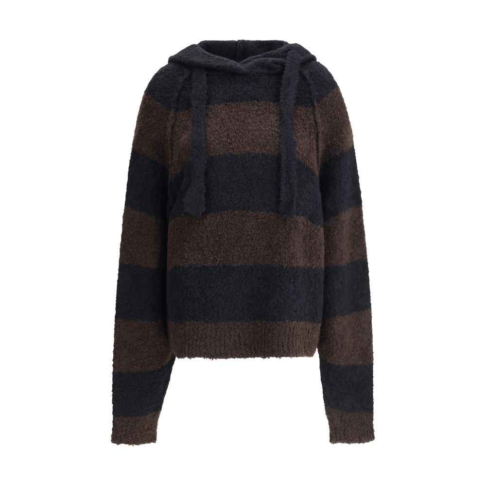 Petar Petrov Striped hooded Sweater