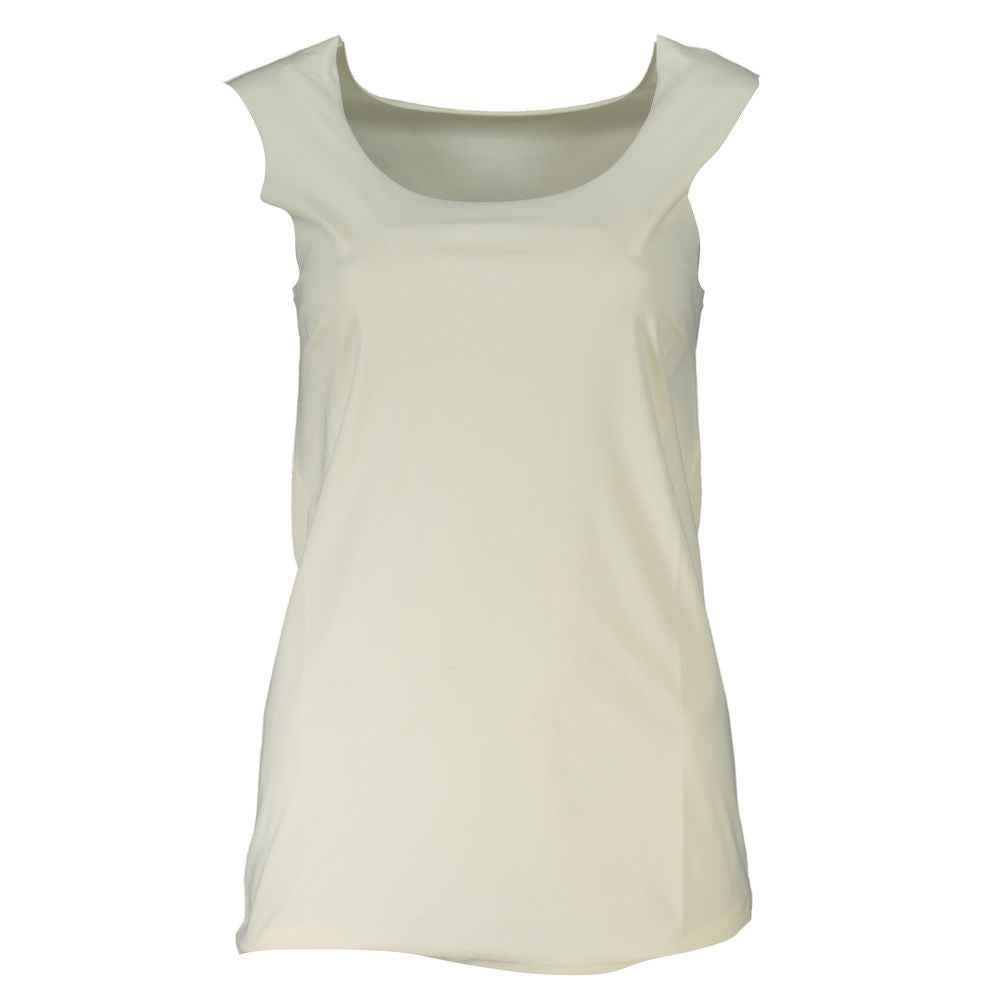 Patrizia Pepe White Elastane Tank Top