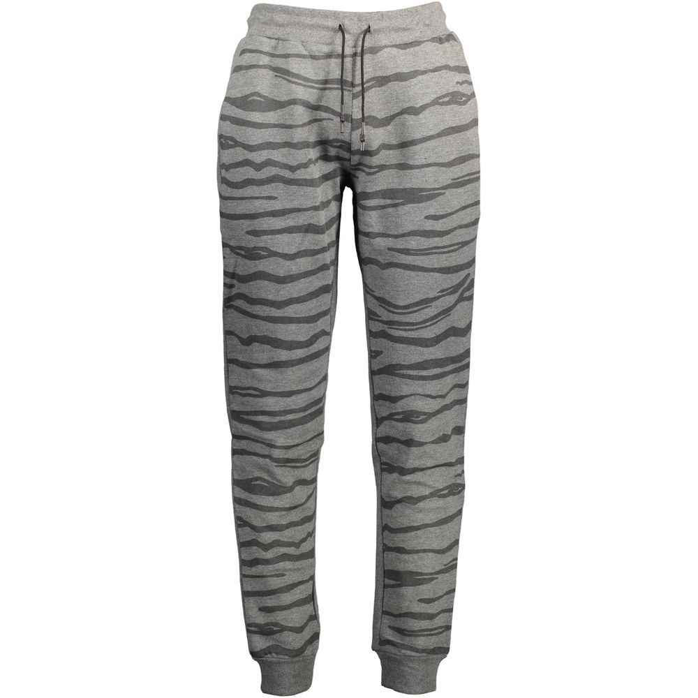 Cavalli Class Gray Cotton Pant
