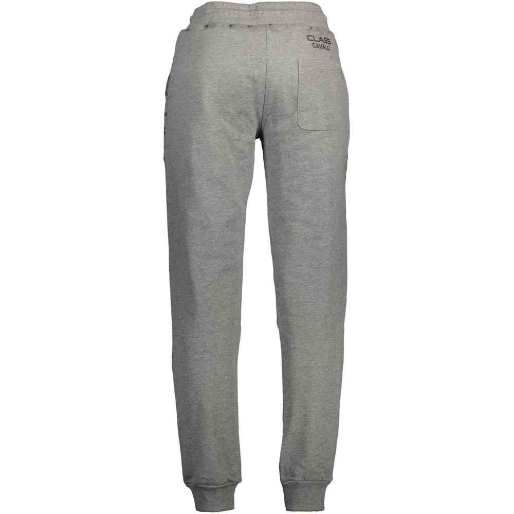 Cavalli Class Gray Cotton Pant