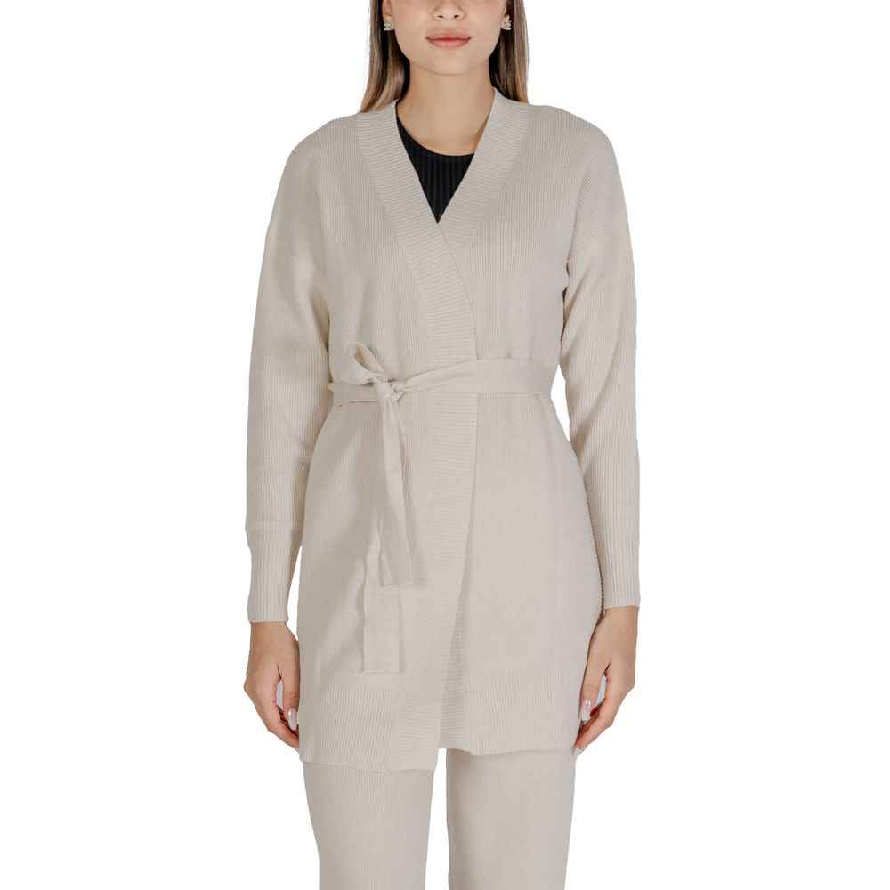 Cleré Beige Viscose Cardigan
