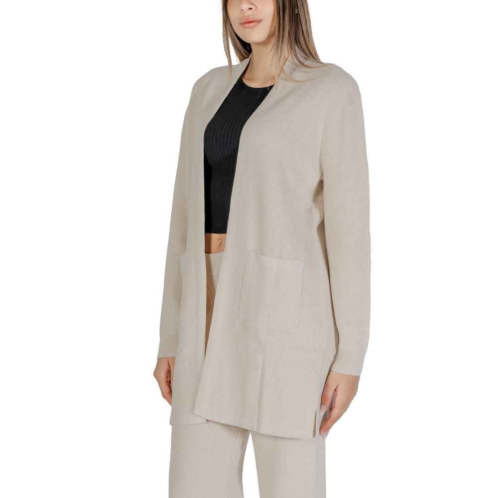 Cleré Beige Viscose Cardigan
