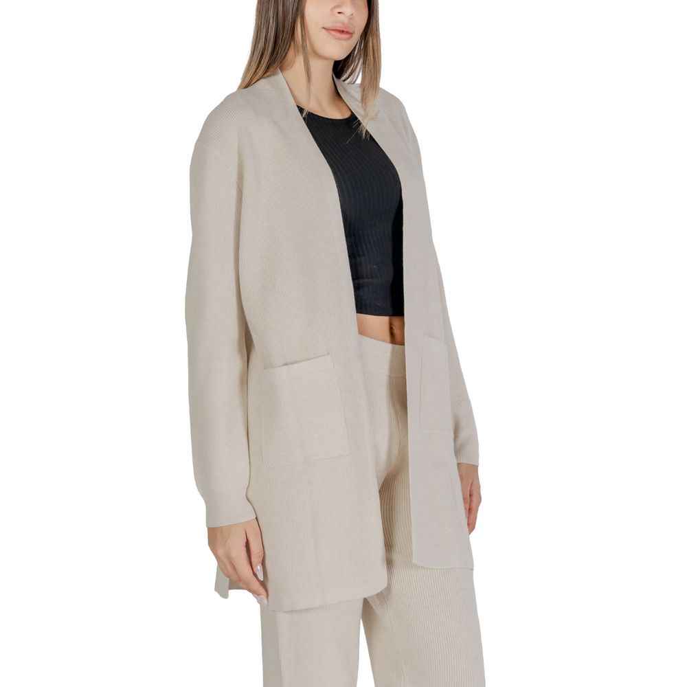 Cleré Beige Viscose Cardigan