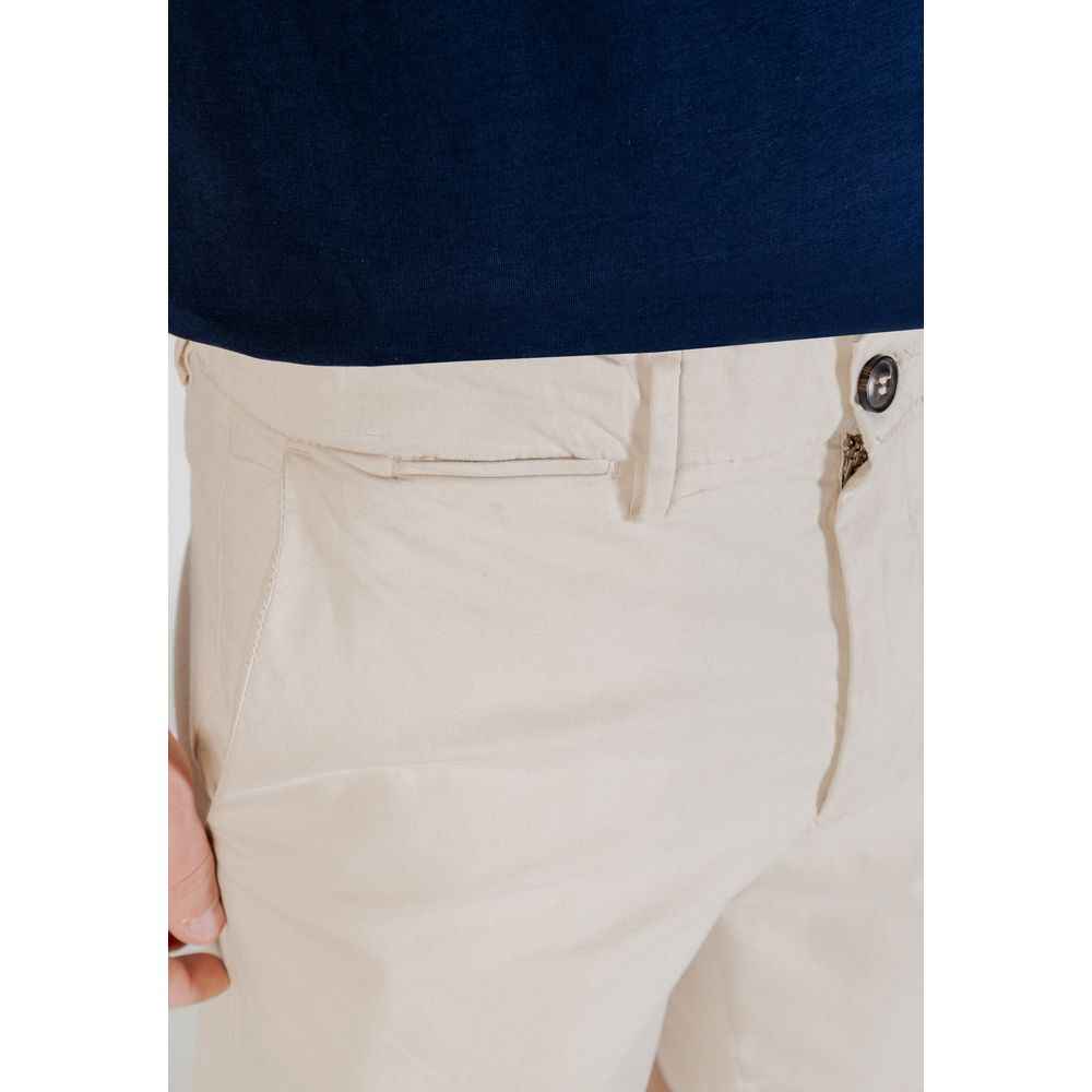 Borghese Bicolor Cotton Bermuda