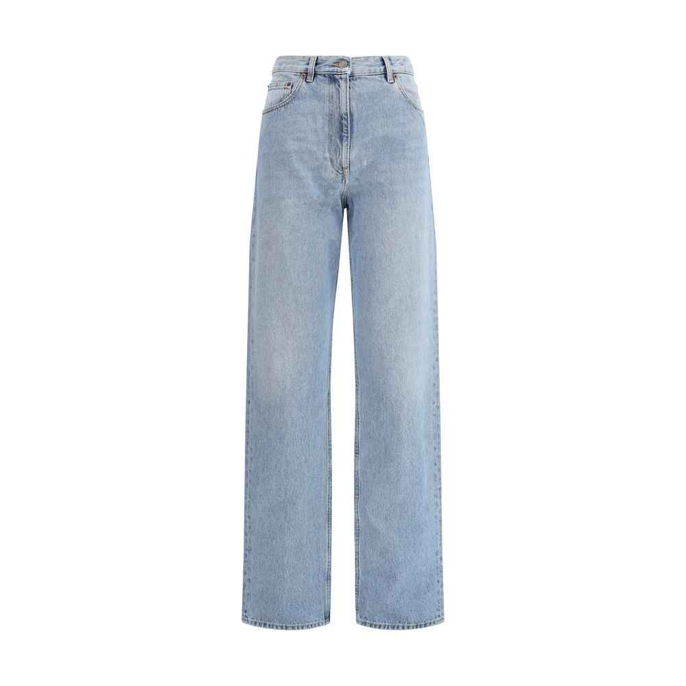 Valentino Cotton Five-Pocket Jeans