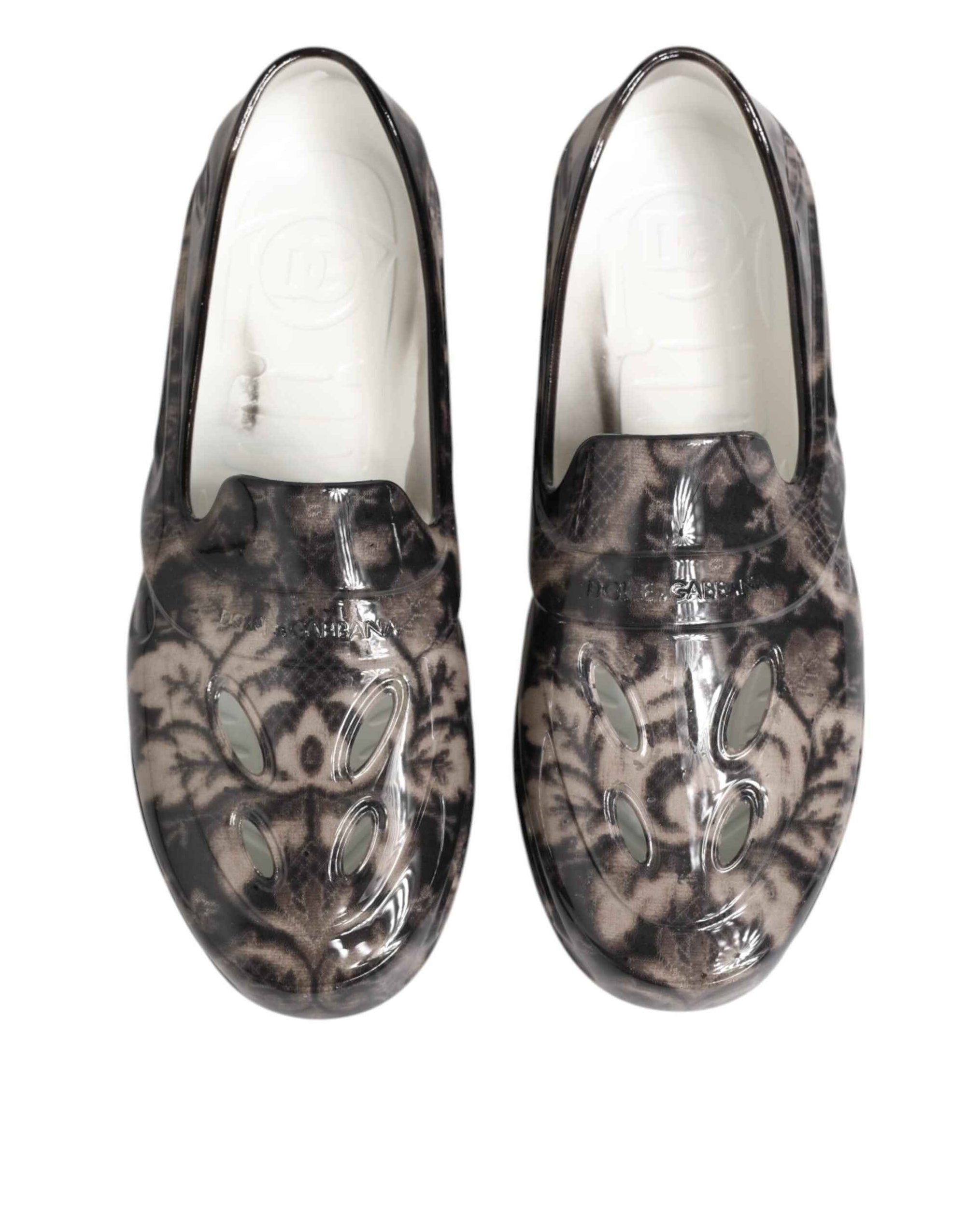 Dolce & Gabbana Multicolor Rubber Low Top Men Sneakers Shoes