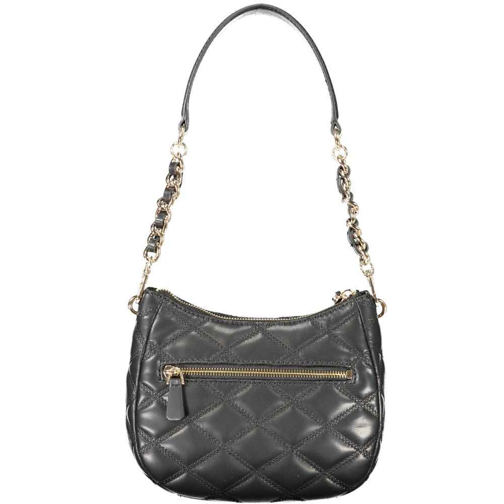 Guess Jeans Black Polyethylene Handbag