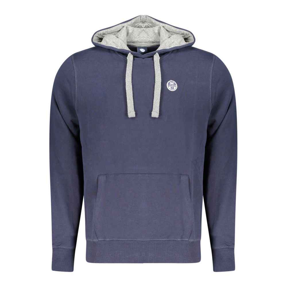 North Sails Blue Cotton Sweatshirt