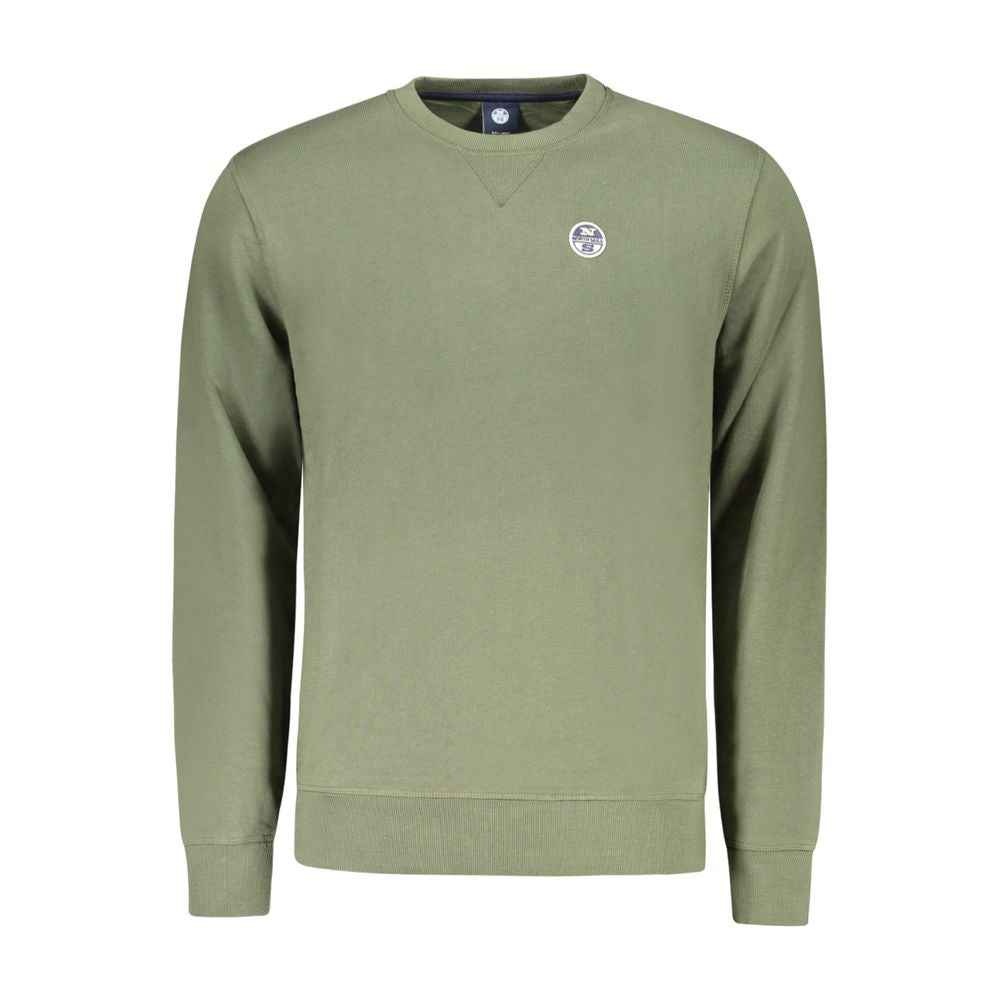 North Sails Green Cotton Sweatshirt