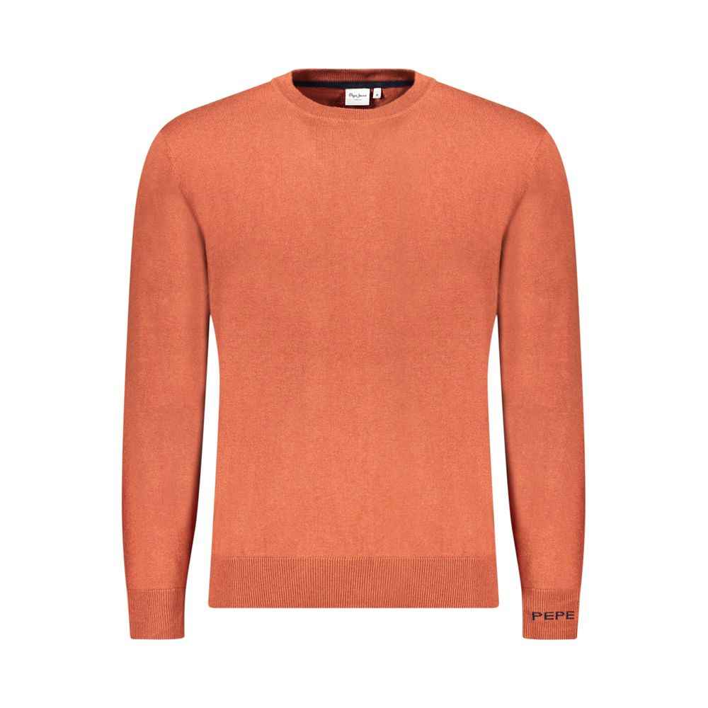Pepe Jeans Brown Cotton Sweater