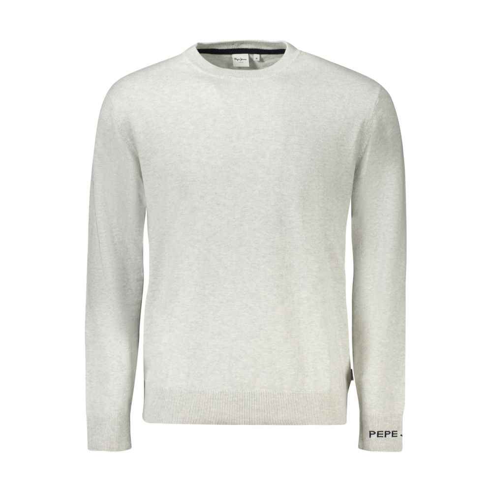 Pepe Jeans Gray Cotton Sweater