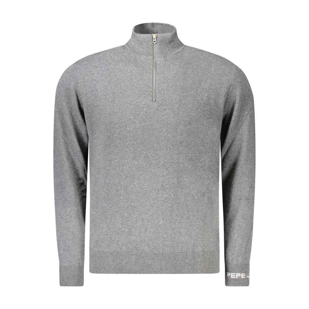 Pepe Jeans Gray Cotton Sweater
