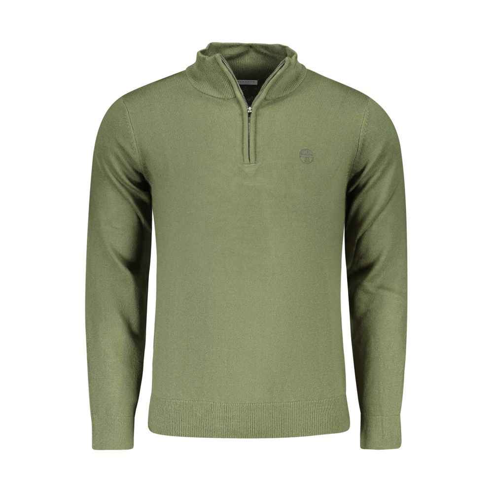 North Sails Green Nylon Sweater