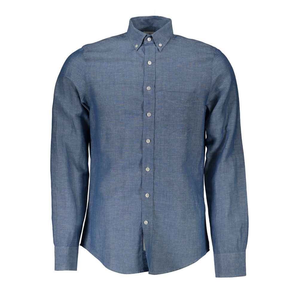 Gant Blue Cotton Shirt