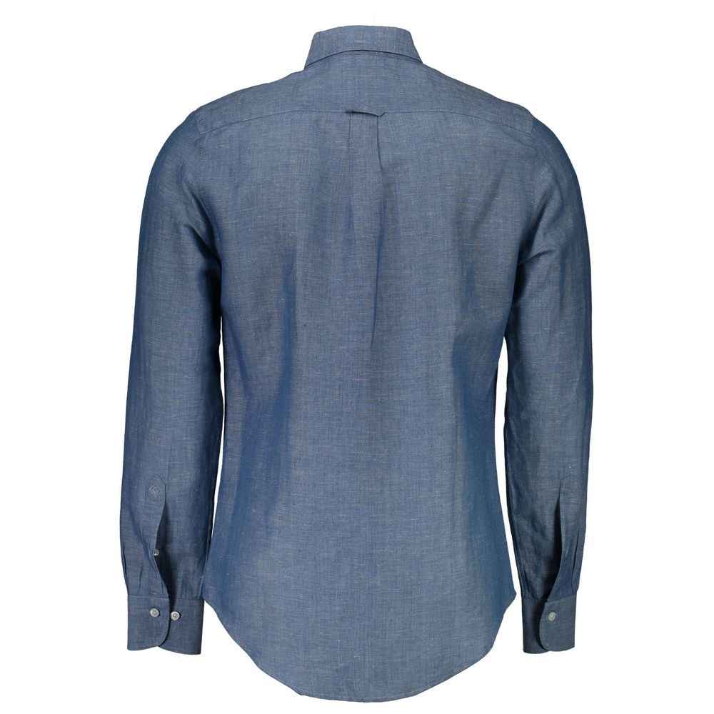Gant Blue Cotton Shirt