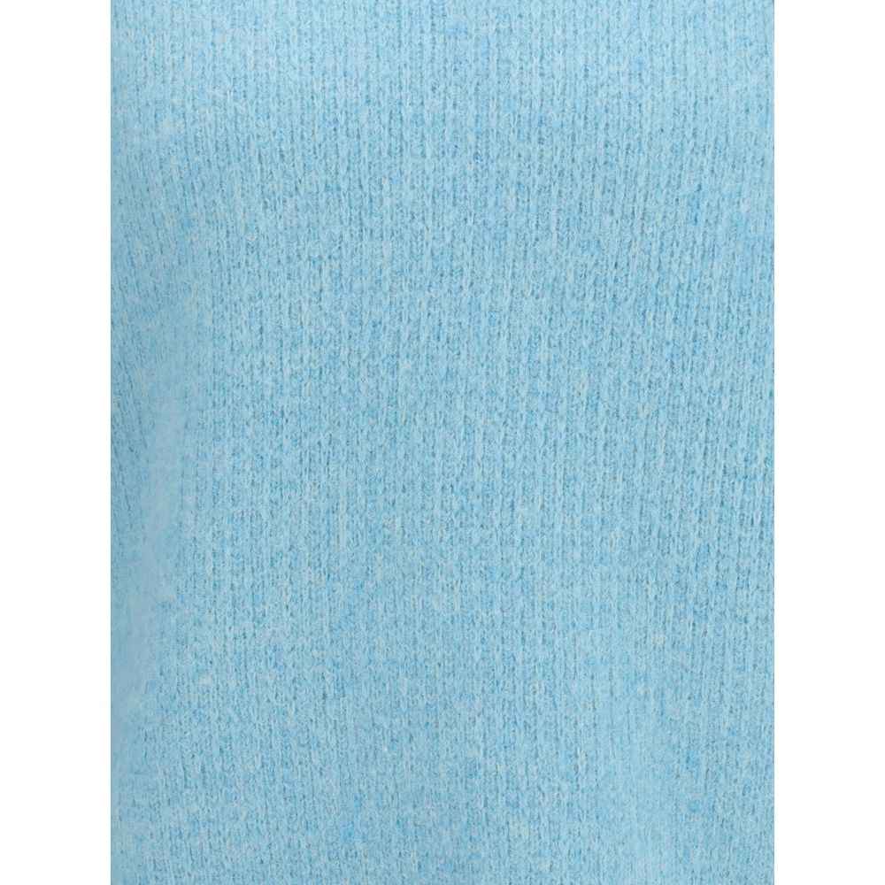 Sunflower Light Blue Alpaca Vicugna Pacos Sweatshirt
